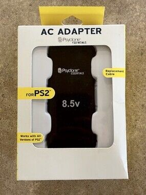 Psyclone Essentials 8.5v AC Adapter for PS2 Replacement Cable